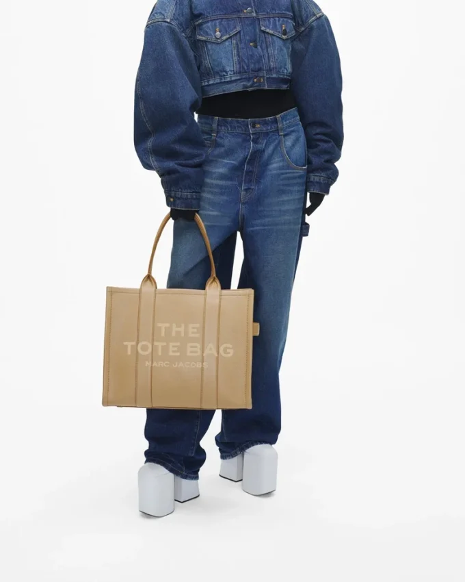 Deri Büyük Tote Bag Deri Büyük Tote Bag
