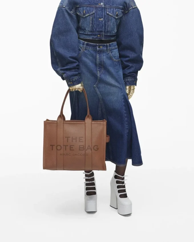 Deri Büyük Tote Bag Deri Büyük Tote Bag