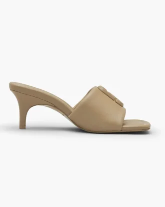 Deri J Marc Topuklu Sandal