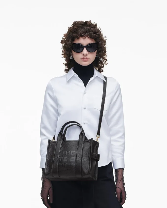 Deri Küçük Tote Bag