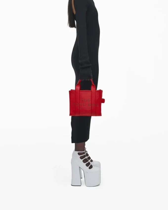Deri Küçük Tote Bag