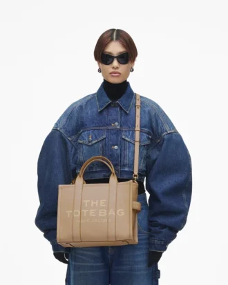 Deri Orta Boy Tote Bag