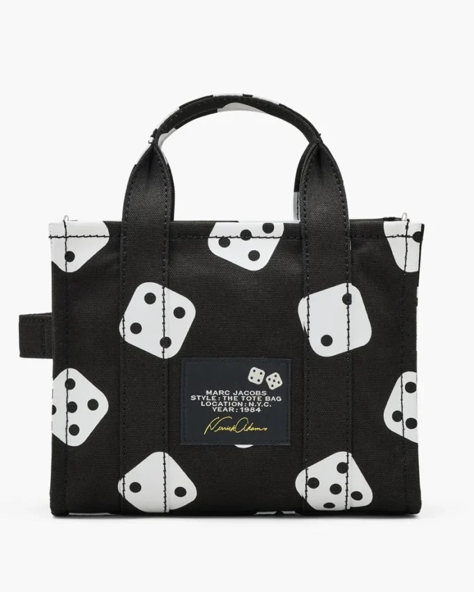 Derrick Adams X Marc Jacobs Kanvas Küçük Tote Bag Derrick Adams X Marc Jacobs Kanvas Küçük Tote Bag