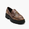 Distressed Deri Frankie Loafer Distressed Deri Frankie Loafer