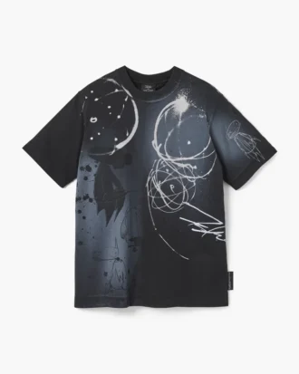 Futura x Marc Jacobs Büyük Tişört