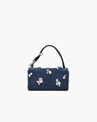 Gem Denim Mini Çift Cepli Çanta