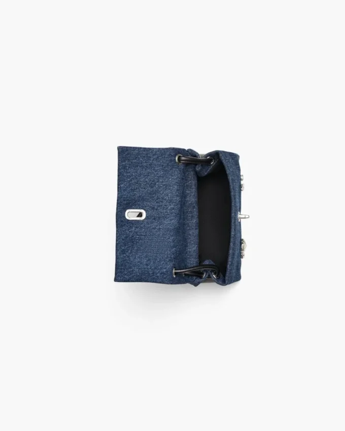 Gem Denim Mini Çift Cepli Çanta