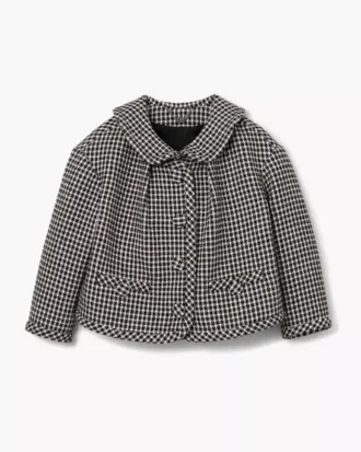 Gingham Tweed Ceket