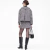 Gingham Tweed Ceket