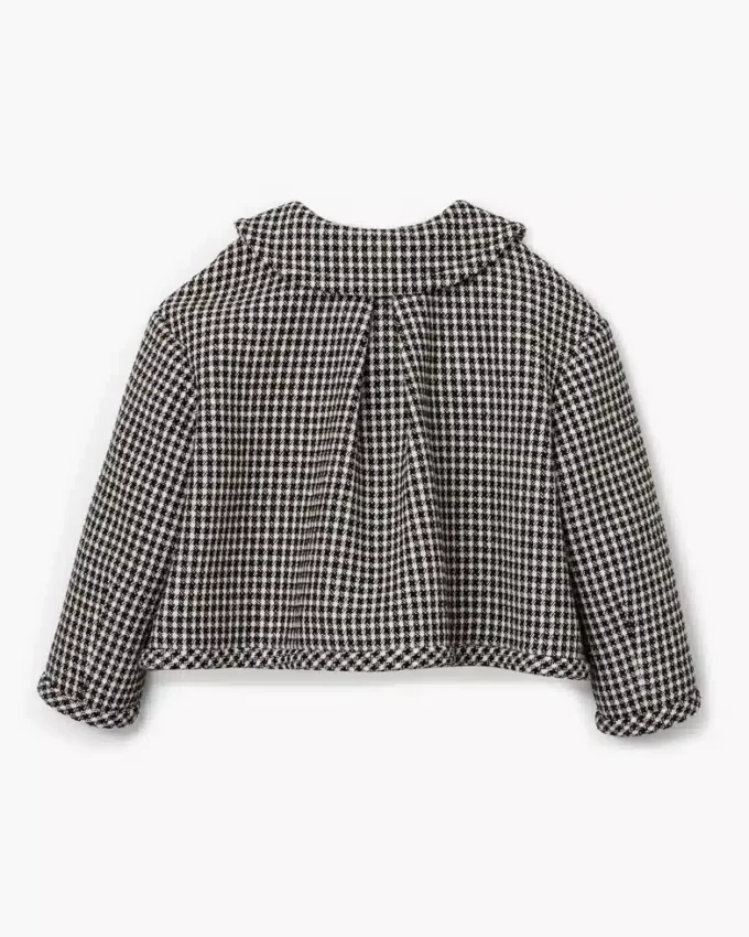 Gingham Tweed Ceket