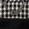 Gingham Tweed Ceket