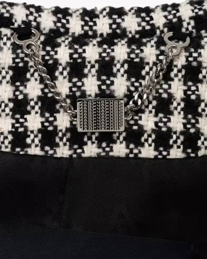 Gingham Tweed Ceket