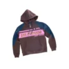 Ice Studios Moto Panel Fermuarlı Kapüşonlu Sweatshirt