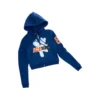 Icegirl Dar Kesim Fermuarlı Kapüşonlu Sweatshirt
