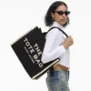 Jacquard Büyük Tote Bag Jacquard Büyük Tote Bag