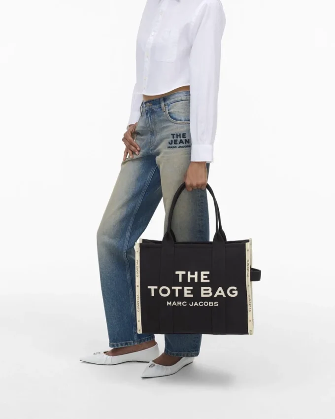 Jacquard Büyük Tote Bag Jacquard Büyük Tote Bag