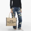 Jacquard Büyük Tote Bag Jacquard Büyük Tote Bag