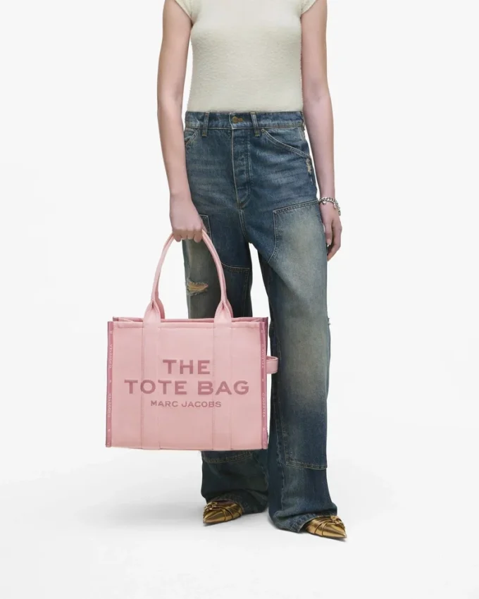 Jacquard Büyük Tote Bag Jacquard Büyük Tote Bag