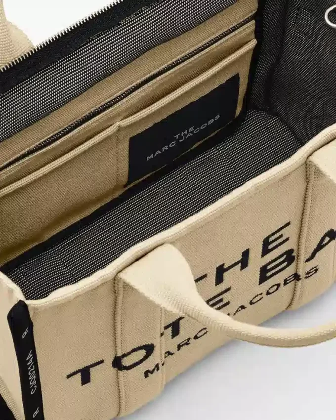 Jakarlı Orta Boy Tote Bag