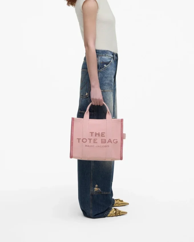 Jakarlı Orta Boy Tote Bag