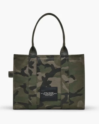 Kamuflaj Jakarlı Büyük Tote Bag