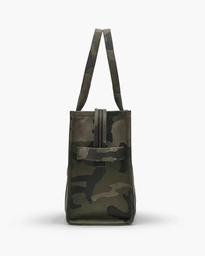 Kamuflaj Jakarlı Büyük Tote Bag Kamuflaj Jakarlı Büyük Tote Bag