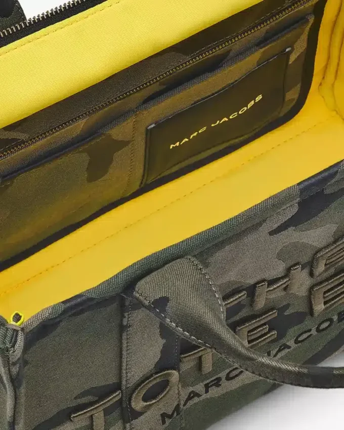 Kamuflaj Jakarlı Orta Boy Tote Bag