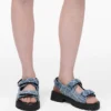 Kapitone Denim Sunny Sandal