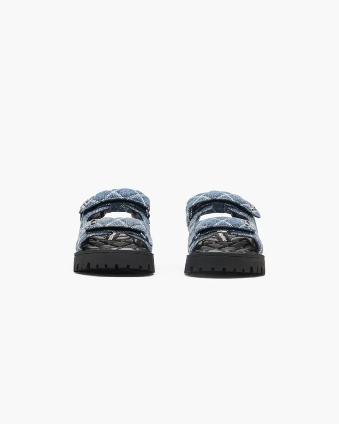 Kapitone Denim Sunny Sandal