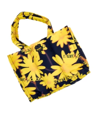 Lazer Çiçekli Tote Çanta