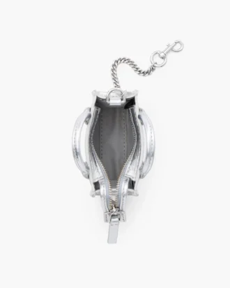 Metalik Deri Nano Tote Charm