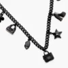 Mini Icon Pave Charm Kolye