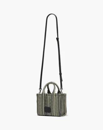 Monogram Deri Çapraz Askılı Tote Bag