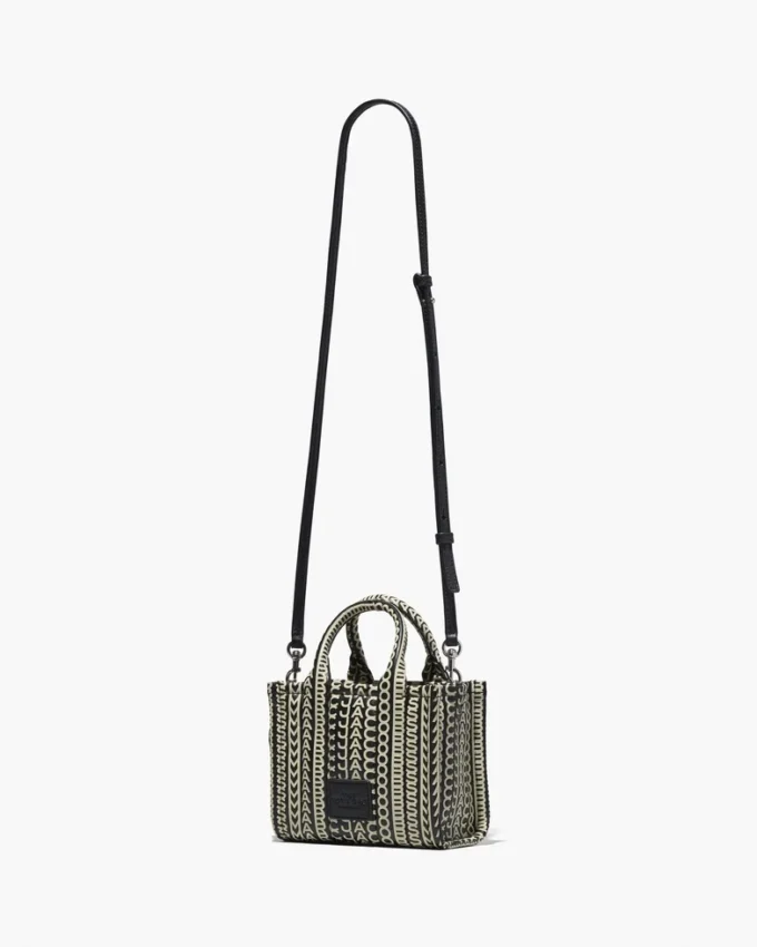 Monogram Deri Çapraz Askılı Tote Bag Monogram Deri Çapraz Askılı Tote Bag