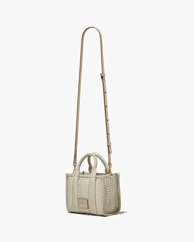 Monogram Deri Çapraz Askılı Tote Bag Monogram Deri Çapraz Askılı Tote Bag