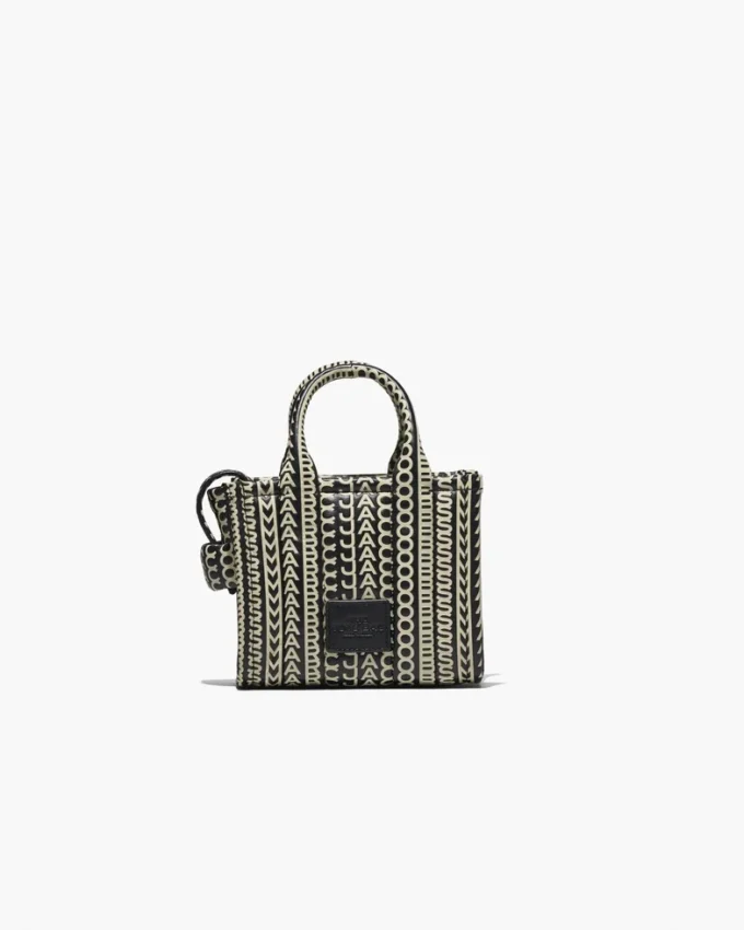 Monogram Deri Çapraz Askılı Tote Bag Monogram Deri Çapraz Askılı Tote Bag