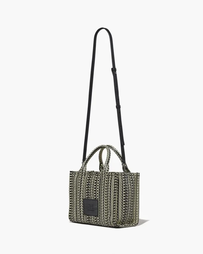 Monogram Deri Küçük Tote Bag Monogram Deri Küçük Tote Bag
