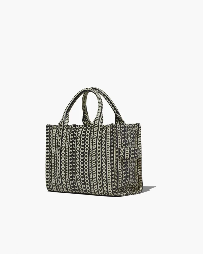 Monogram Deri Küçük Tote Bag Monogram Deri Küçük Tote Bag