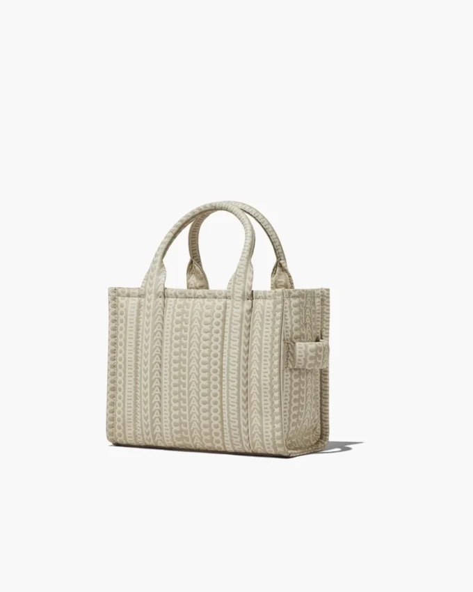 Monogram Deri Küçük Tote Bag Monogram Deri Küçük Tote Bag
