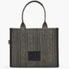 Monogram Jakarlı Büyük Tote Bag Monogram Jakarlı Büyük Tote Bag