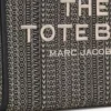 Monogram Jakarlı Büyük Tote Bag Monogram Jakarlı Büyük Tote Bag
