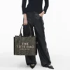 Monogram Jakarlı Büyük Tote Bag Monogram Jakarlı Büyük Tote Bag