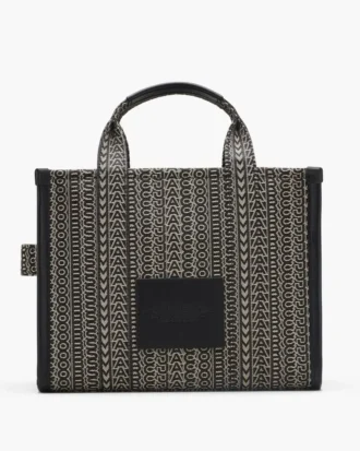 Monogram Jakarlı Orta Boy Tote Bag