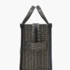 Monogram Jakarlı Orta Boy Tote Bag