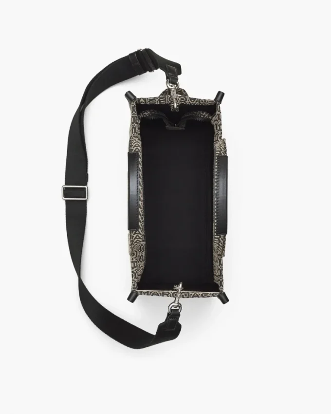 Monogram Jakarlı Orta Boy Tote Bag