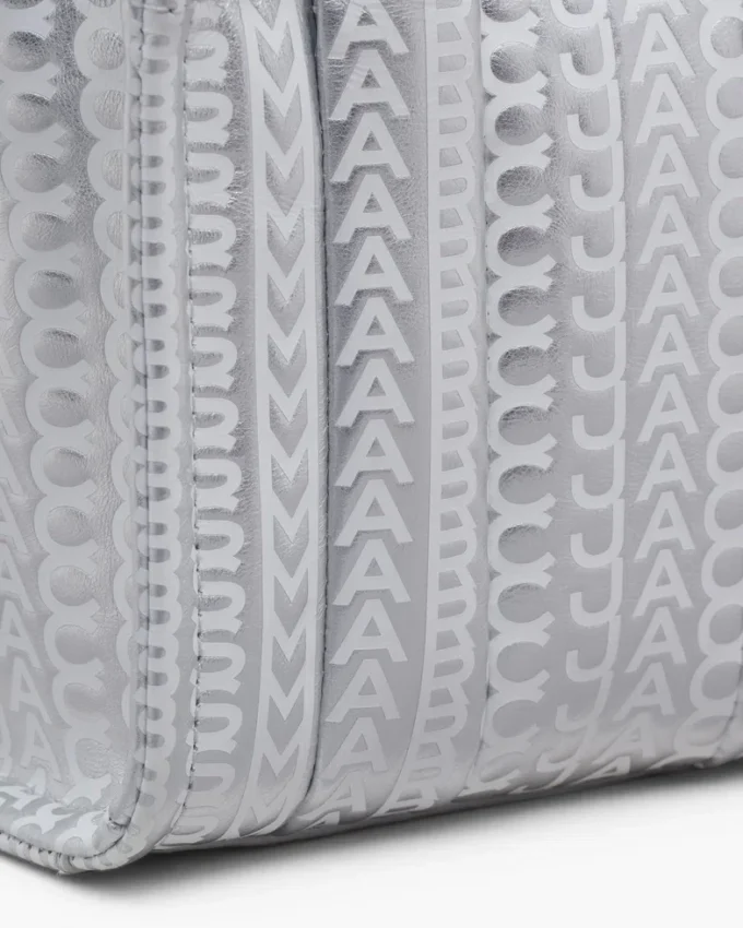 Monogram Metalik Çapraz Askılı Tote Bag Monogram Metalik Çapraz Askılı Tote Bag