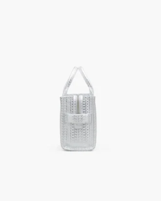 Monogram Metalik Küçük Tote Bag