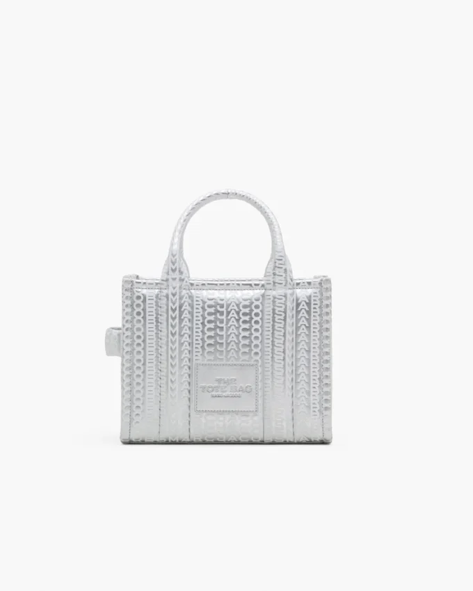 Monogram Metalik Küçük Tote Bag Monogram Metalik Küçük Tote Bag