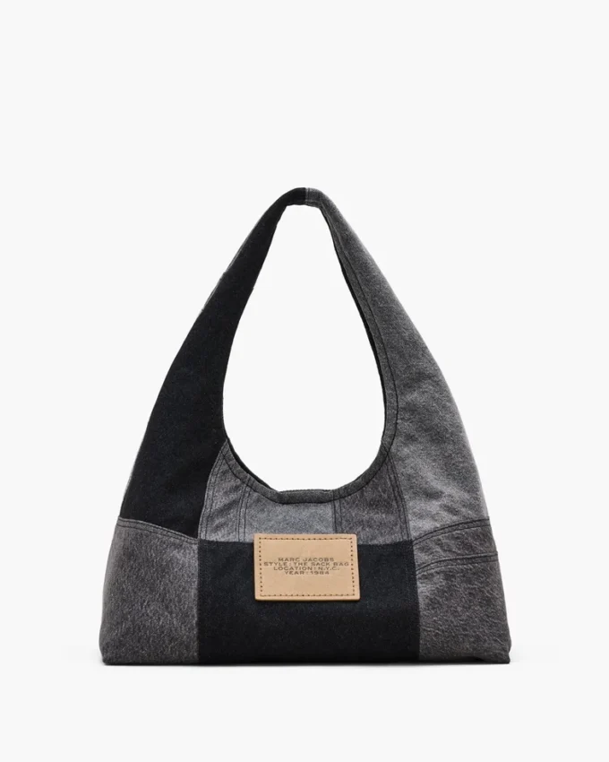 Patchwork Denim Sack Bag Patchwork Denim Sack Bag