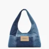 Patchwork Denim Sack Bag Patchwork Denim Sack Bag